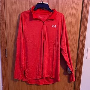 Under Armour Vibrant Red Pullover